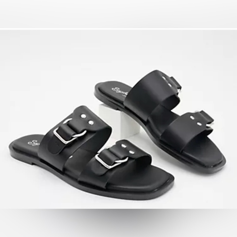 Seychelles Double Buckle Sandals 9M